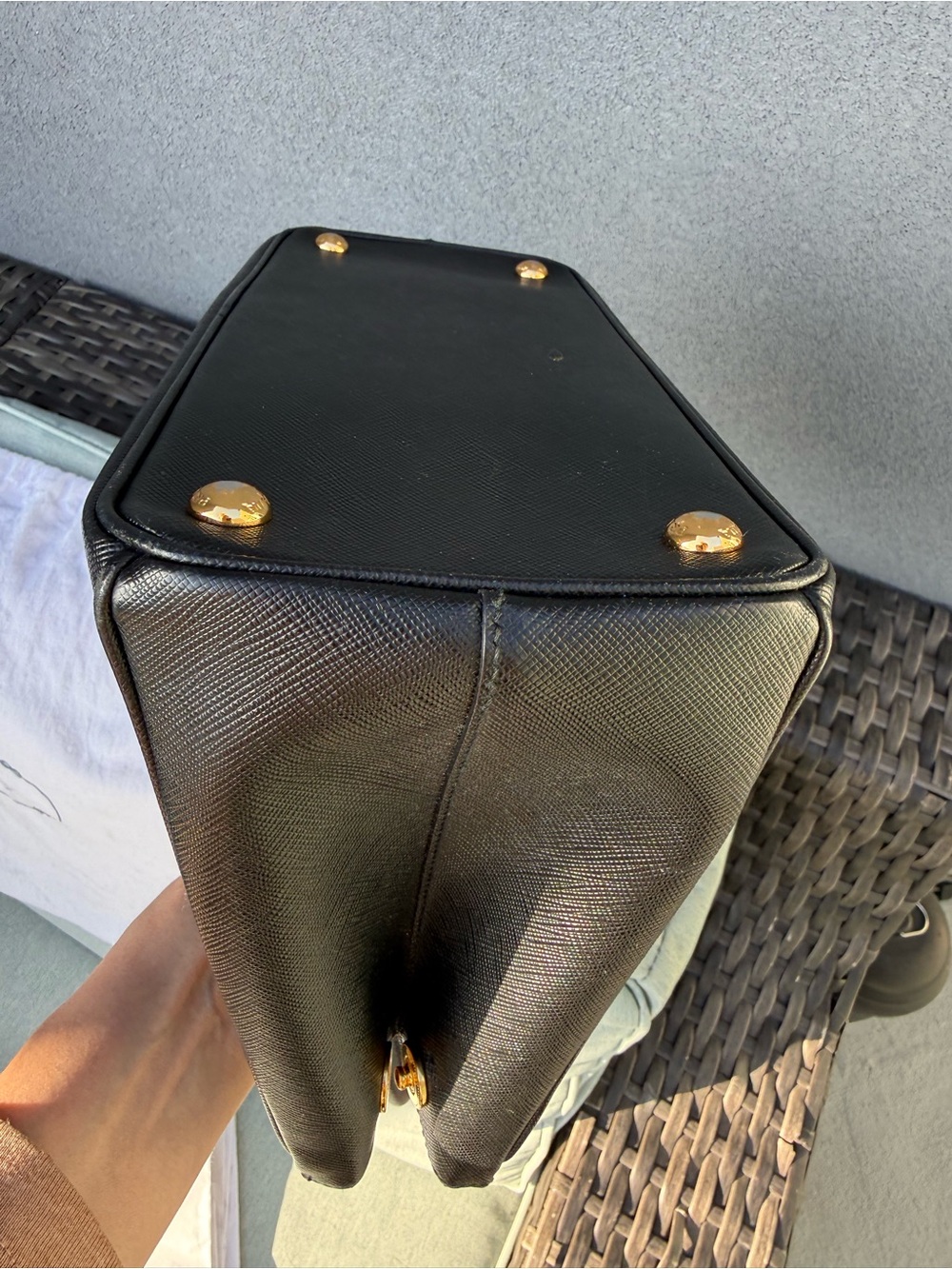 Prada Galleria medium Saffiano leather bag authentic - Picture 10 of 13